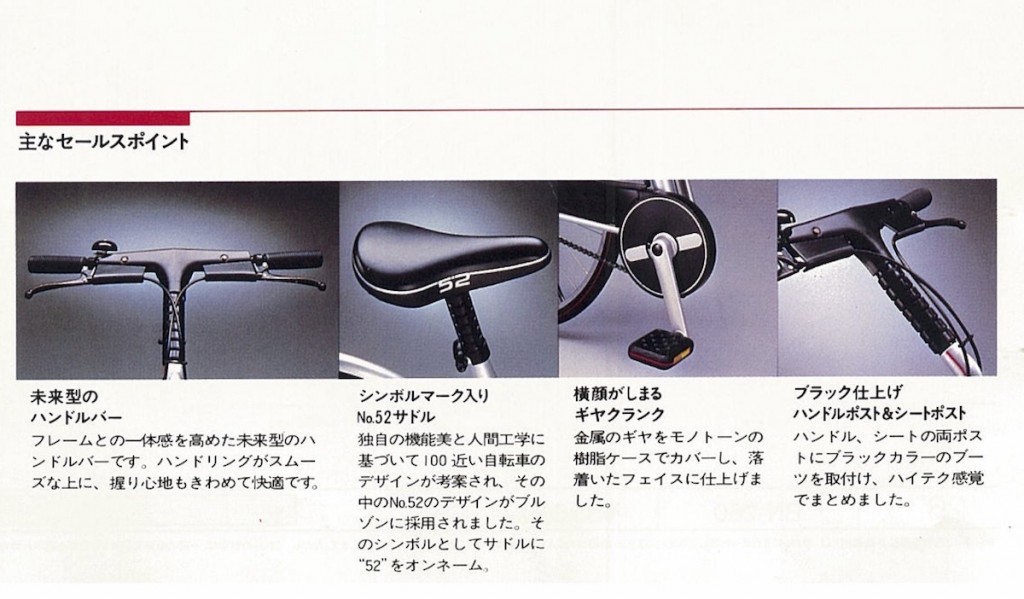 ブリヂストンサイクル名車紹介：ジウジアーロがデザインしたシティ